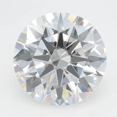 4.10ct D IF Rare Carat Ideal Cut Round Lab Grown Diamond