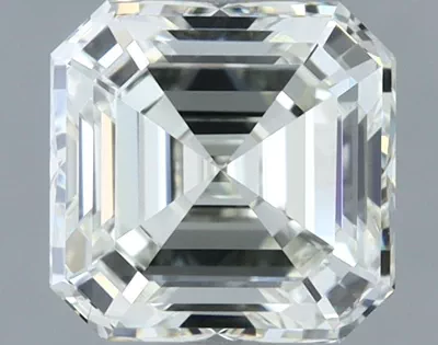 1.61ct I VVS2 Rare Carat Ideal Cut Asscher Diamond