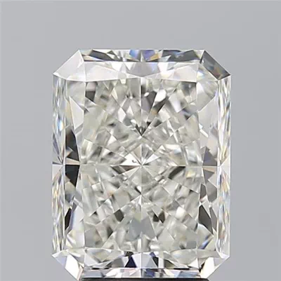 3.55ct I VS2 Rare Carat Ideal Cut Radiant Diamond
