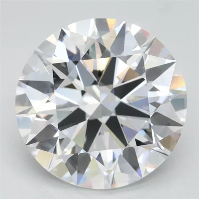 3.94ct D FL Rare Carat Ideal Cut Round Lab Grown Diamond