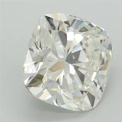 4.02ct F VVS2 Rare Carat Ideal Cut Cushion Lab Grown Diamond