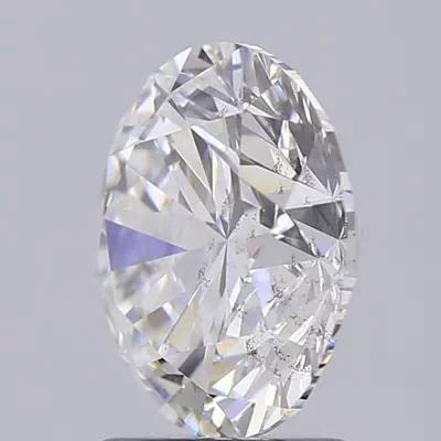 2.51ct E SI1 Rare Carat Ideal Cut Round Lab Grown Diamond