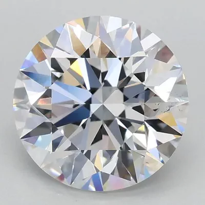 2.08ct D VS1 Excellent Cut Round Lab Grown Diamond