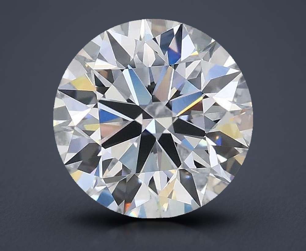 1.50ct D VVS2 Excellent Cut Round Lab Grown Diamond
