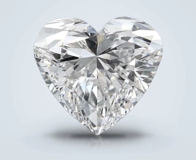 0.94ct D VS1 Rare Carat Ideal Cut Heart Lab Grown Diamond