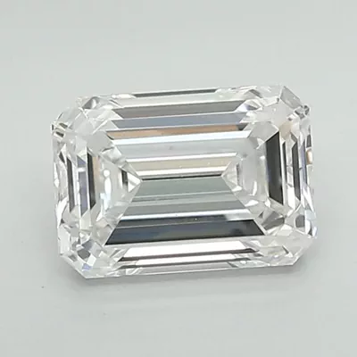 1.84ct E VS1 Rare Carat Ideal Cut Emerald Lab Grown Diamond