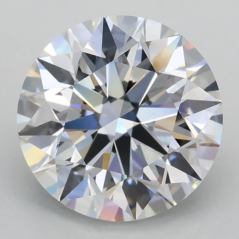 3.01ct E VS1 Excellent Cut Round Lab Grown Diamond