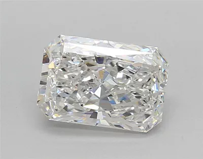 1.52ct E VVS2 Rare Carat Ideal Cut Radiant Lab Grown Diamond