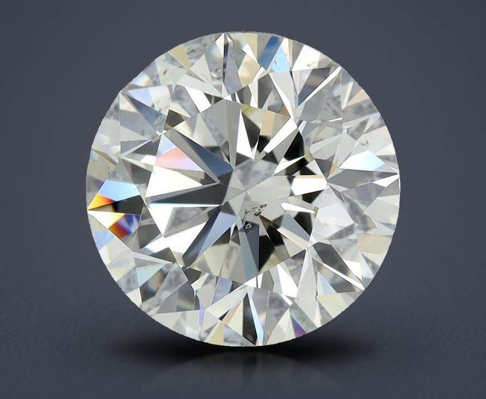 2.32ct K SI2 Rare Carat Ideal Cut Round Diamond