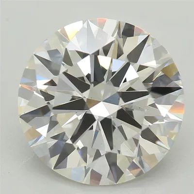3.02ct F VS1 Rare Carat Ideal Cut Round Lab Grown Diamond