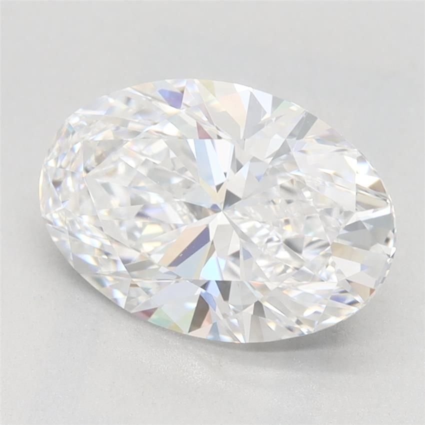 2.07ct D VVS1 Very Good Cut Oval Lab Grown Diamond