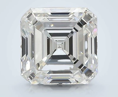 3.60ct E VVS2 Rare Carat Ideal Cut Asscher Lab Grown Diamond