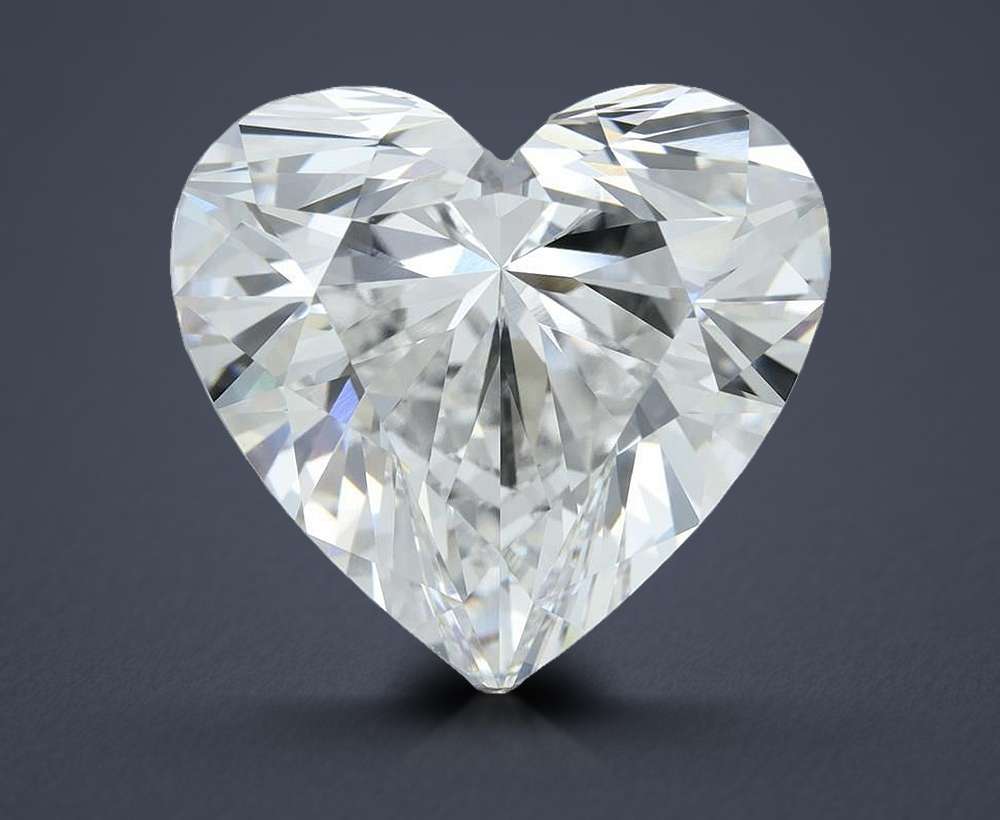10.50ct E VVS2 Rare Carat Ideal Cut Heart Lab Grown Diamond