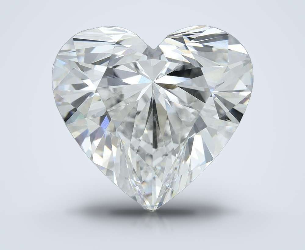 10.50ct E VVS2 Rare Carat Ideal Cut Heart Lab Grown Diamond