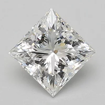 1.49ct E VS1 Rare Carat Ideal Cut Princess Lab Grown Diamond