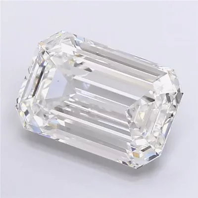 17.09ct G VS1 Rare Carat Ideal Cut Emerald Lab Grown Diamond