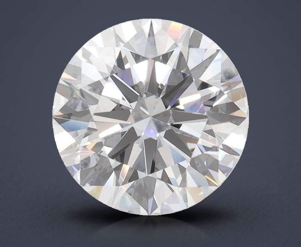 3.02ct D IF Rare Carat Ideal Cut Round Lab Grown Diamond