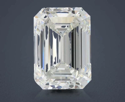 10.51ct H VS1 Very Good Cut Emerald Lab Grown Diamond