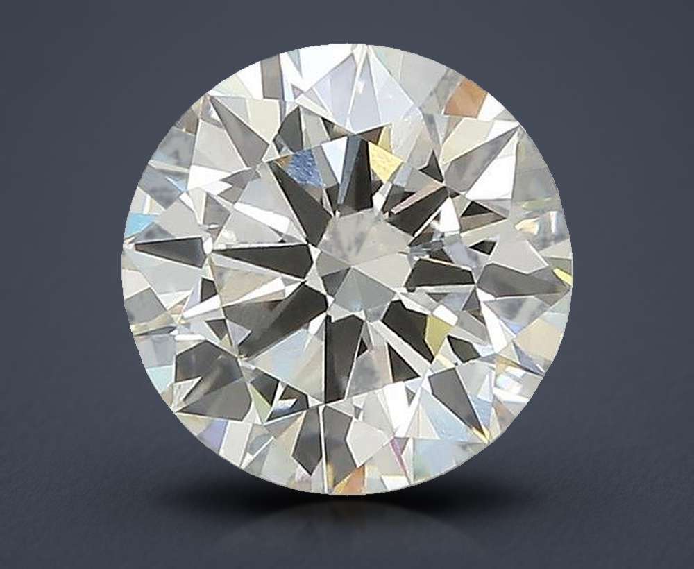 2.35ct J VS1 Excellent Cut Round Lab Grown Diamond