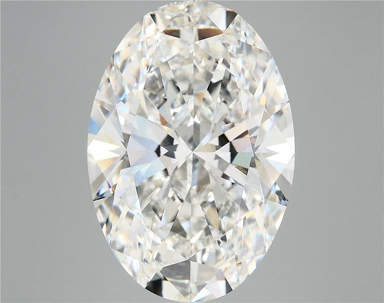 10.20ct F VVS2 Rare Carat Ideal Cut Oval Lab Grown Diamond