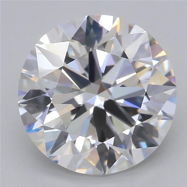 2.01ct F VS1 Rare Carat Ideal Cut Round Lab Grown Diamond