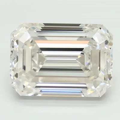 4.52ct G VS1 Rare Carat Ideal Cut Emerald Lab Grown Diamond