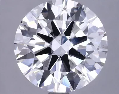 3.66ct F SI1 Rare Carat Ideal Cut Round Lab Grown Diamond