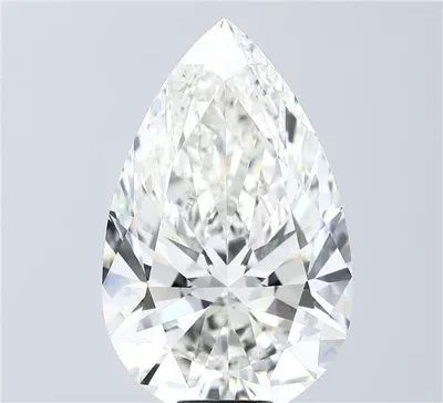 14.08ct G VVS2 Rare Carat Ideal Cut Pear Lab Grown Diamond