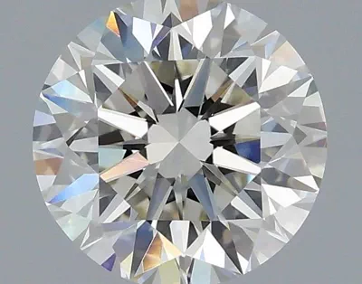 2.13ct J VVS2 Excellent Cut Round Lab Grown Diamond