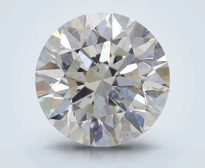 3.00ct J SI2 Rare Carat Ideal Cut Round Diamond