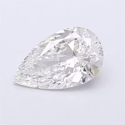0.75ct D VVS2 Rare Carat Ideal Cut Pear Lab Grown Diamond
