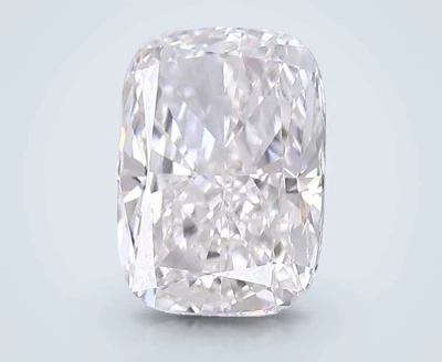 5.21ct F VVS2 Rare Carat Ideal Cut Cushion Lab Grown Diamond
