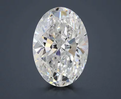 2.08ct D VS1 Rare Carat Ideal Cut Oval Lab Grown Diamond