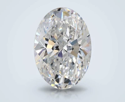 2.08ct D VS1 Rare Carat Ideal Cut Oval Lab Grown Diamond