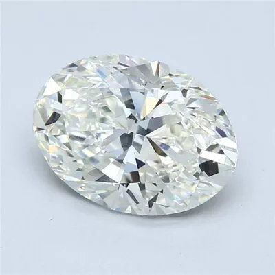 4.01ct J VS2 Very Good Cut Oval Diamond