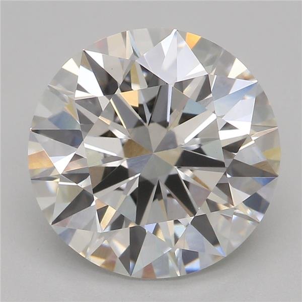 3.05ct F VVS2 Rare Carat Ideal Cut Round Lab Grown Diamond