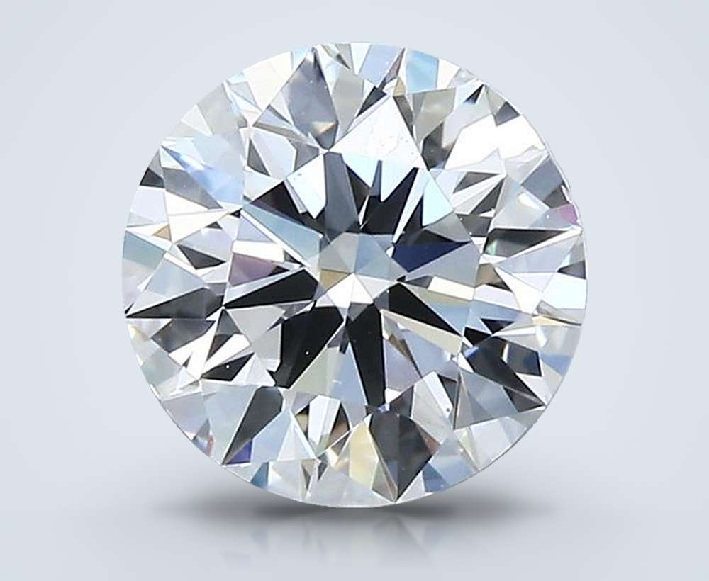 1.72ct F VS1 Rare Carat Ideal Cut Round Diamond