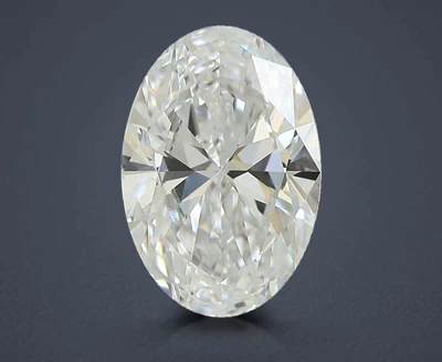 1.05ct D VVS2 Rare Carat Ideal Cut Oval Lab Grown Diamond