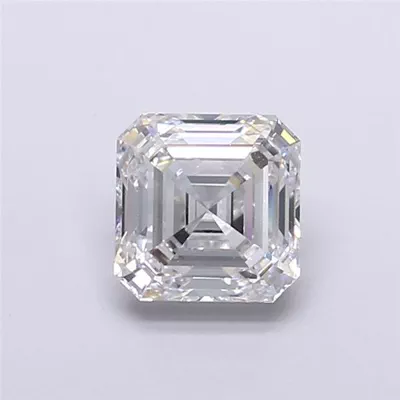 3.07ct E VVS2 Rare Carat Ideal Cut Asscher Lab Grown Diamond