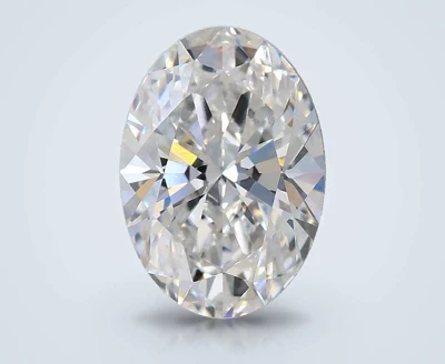2.08ct D VS1 Rare Carat Ideal Cut Oval Lab Grown Diamond