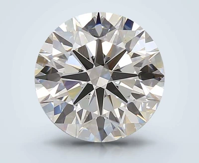 4.06ct E VVS2 Rare Carat Ideal Cut Round Lab Grown Diamond