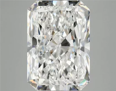 8.41ct F VVS2 Rare Carat Ideal Cut Radiant Lab Grown Diamond