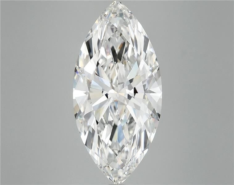 7.04ct F VVS2 Rare Carat Ideal Cut Marquise Lab Grown Diamond