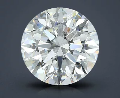 4.01ct J SI1 Rare Carat Ideal Cut Round Diamond