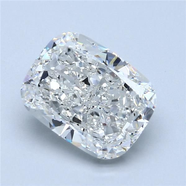 5.26ct F SI2 Very Good Cut Cushion Diamond