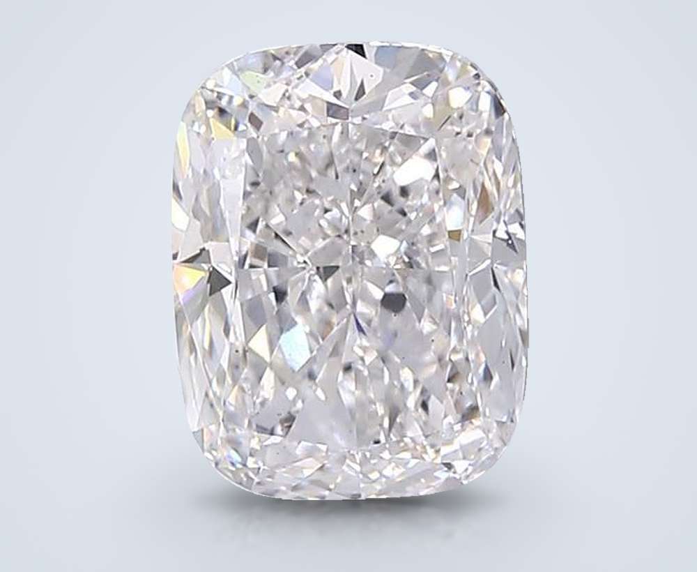 9.03ct E VS2 Rare Carat Ideal Cut Cushion Lab Grown Diamond