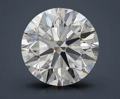 4.01ct F VS2 Rare Carat Ideal Cut Round Diamond