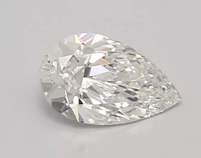 0.77ct E VVS2 Rare Carat Ideal Cut Pear Lab Grown Diamond