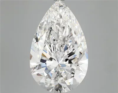 10.51ct E VS1 Rare Carat Ideal Cut Pear Lab Grown Diamond
