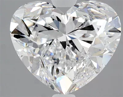 3.05ct D SI1 Excellent Cut Heart Diamond
